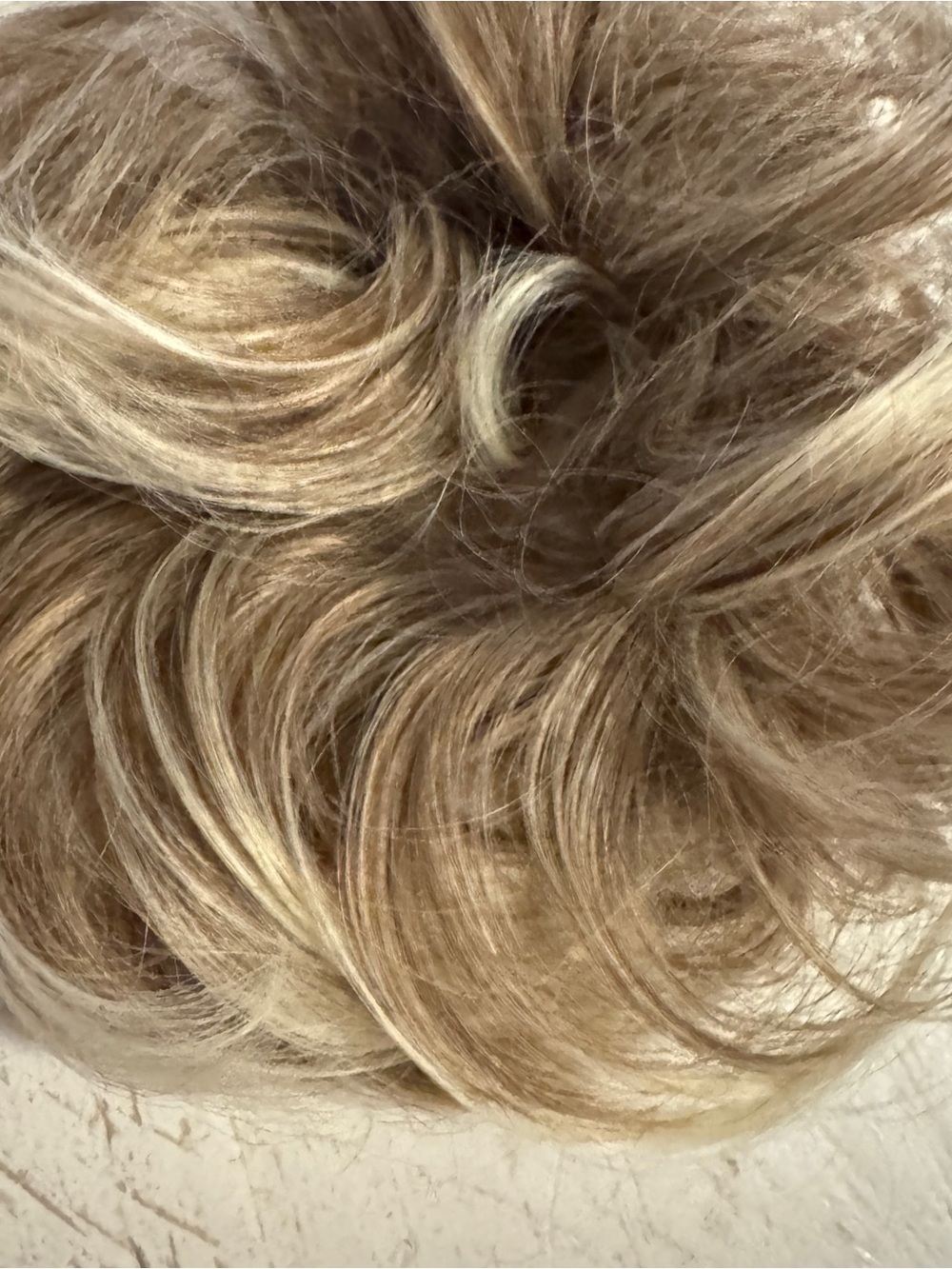 Juvabun Blonde Women’s Hairpiece - Natural & bleach Blonde Highlight- used once